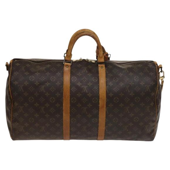 LOUIS VUITTON Monogram Keepall Bandouliere 55 Boston Bag M41414 - Picture 2 of 16
